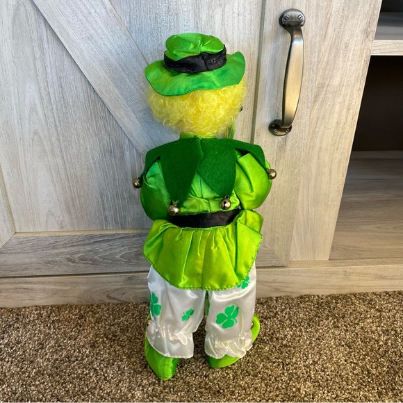 Brinn's 1986 Flora Belle March Calendar Clown Luck of The Irish In Box - Picture 8 of 9